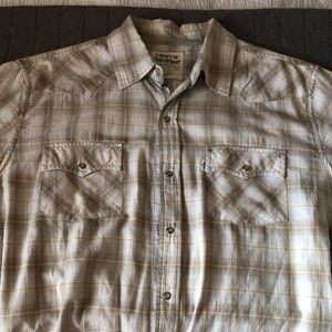 Levi’s Pearl Snap Western short sleeve XL